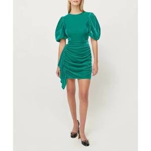 RHODE | Dresses | New Rhode Pia Velvet Dress In Emerald | Poshmark